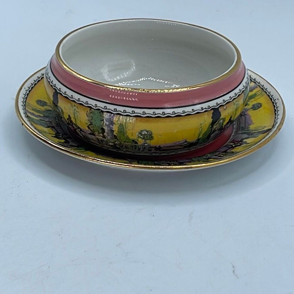 Vintage Royal Winton Grimwades small bowl & saucer.